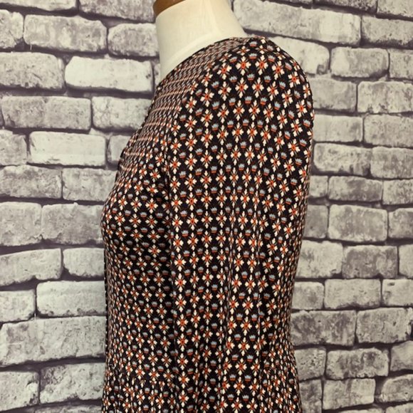 🎉Host Pic🎉Tory Burch Silk L-Sleeve Dress Size SP - Picture 6 of 10